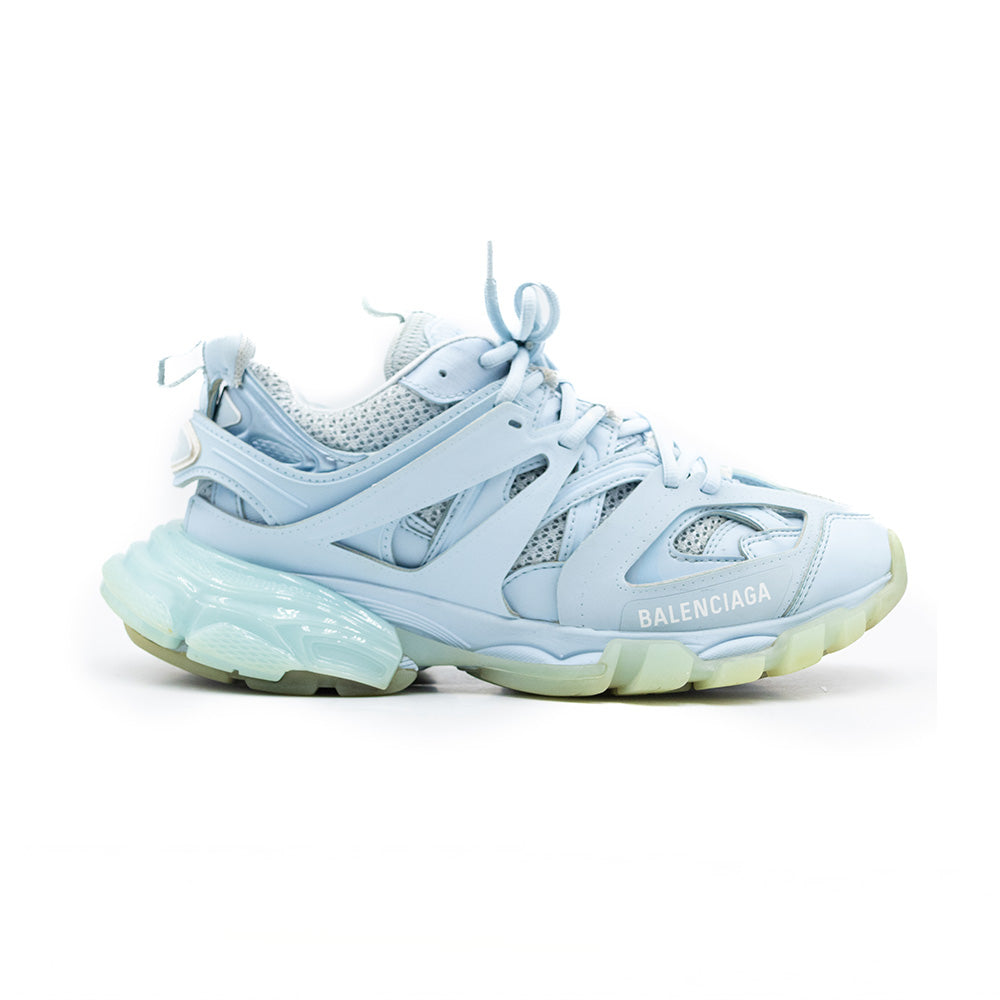 Balenciaga Track Metallic Bleu clair
