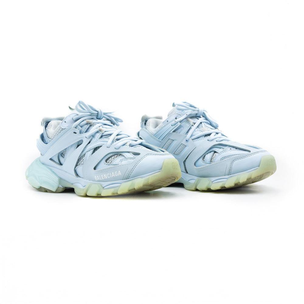 Balenciaga Track Metallic Bleu clair