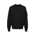C.P. Company Pull Crewneck Diagonal Raised Noir