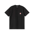 Carhartt T-shirt Pochet Coeur Noir