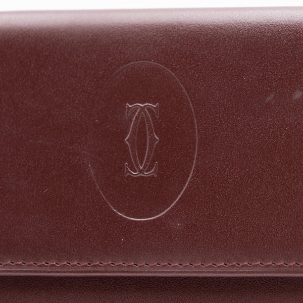 Cartier Portefeuille Bordeaux