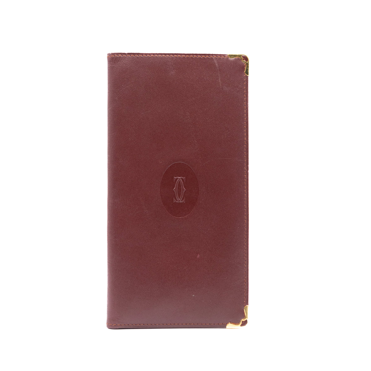 Cartier Portefeuille Long Bordeaux