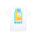 Casablanca T-Shirt L'Arc Coloré Blanc