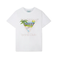 Casablanca T-shirt Tennis Club Blanc