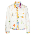 Casablanca veste à imprimé fruits