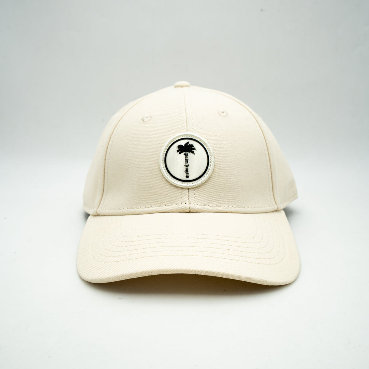 Casquette Palm Angels Logo Palm Blanc