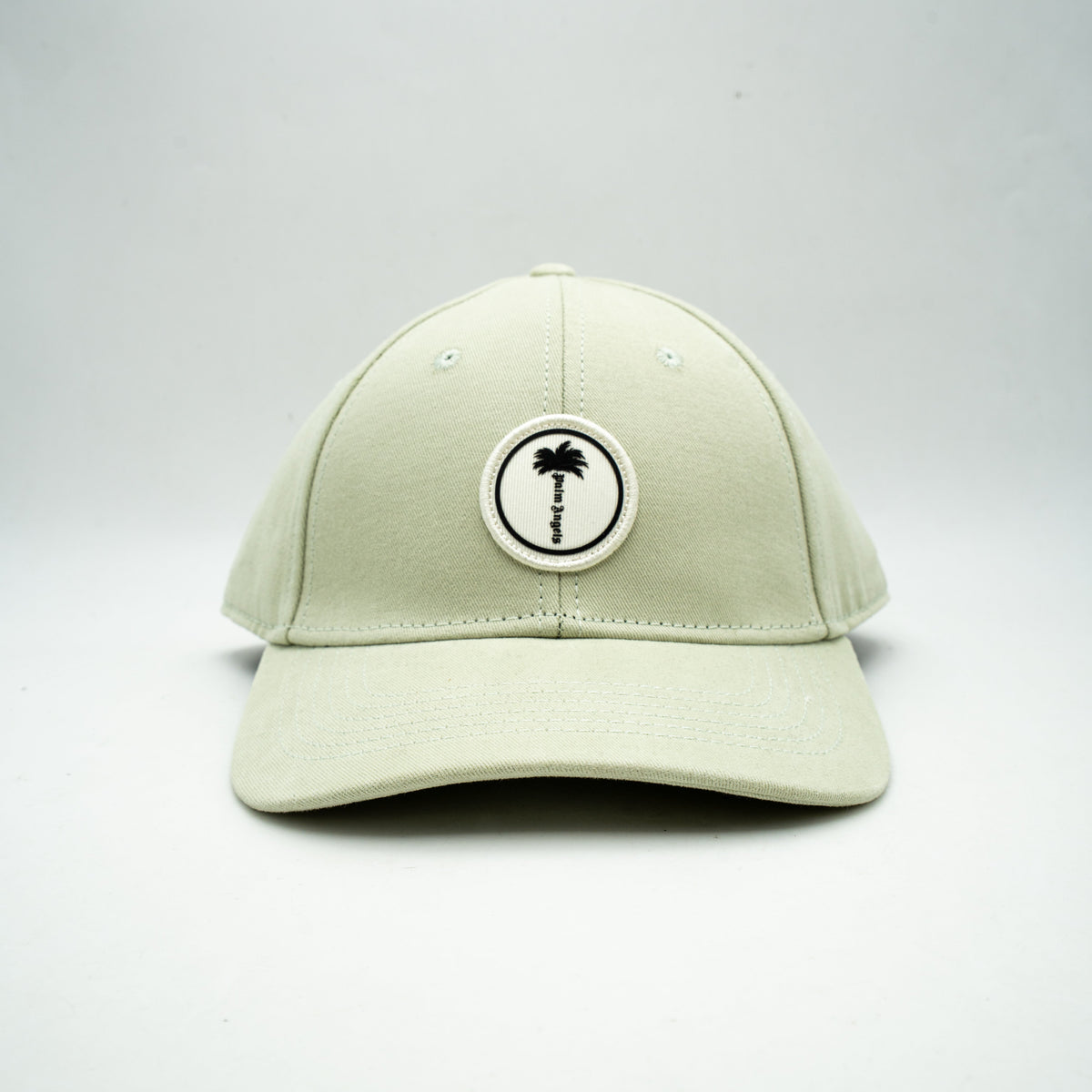 Casquette Palm Angels Logo Palmier Beige