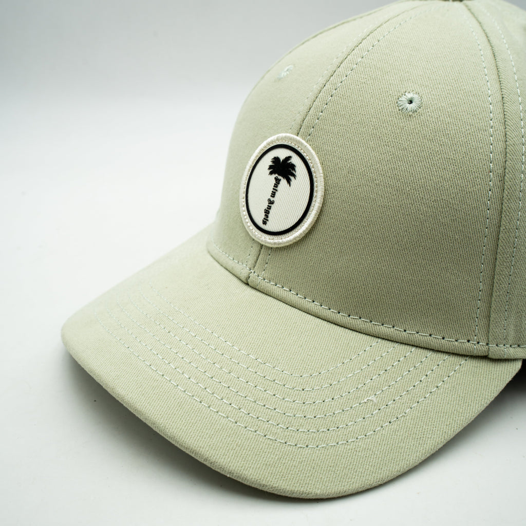 Casquette Palm Angels Logo Palmier Beige