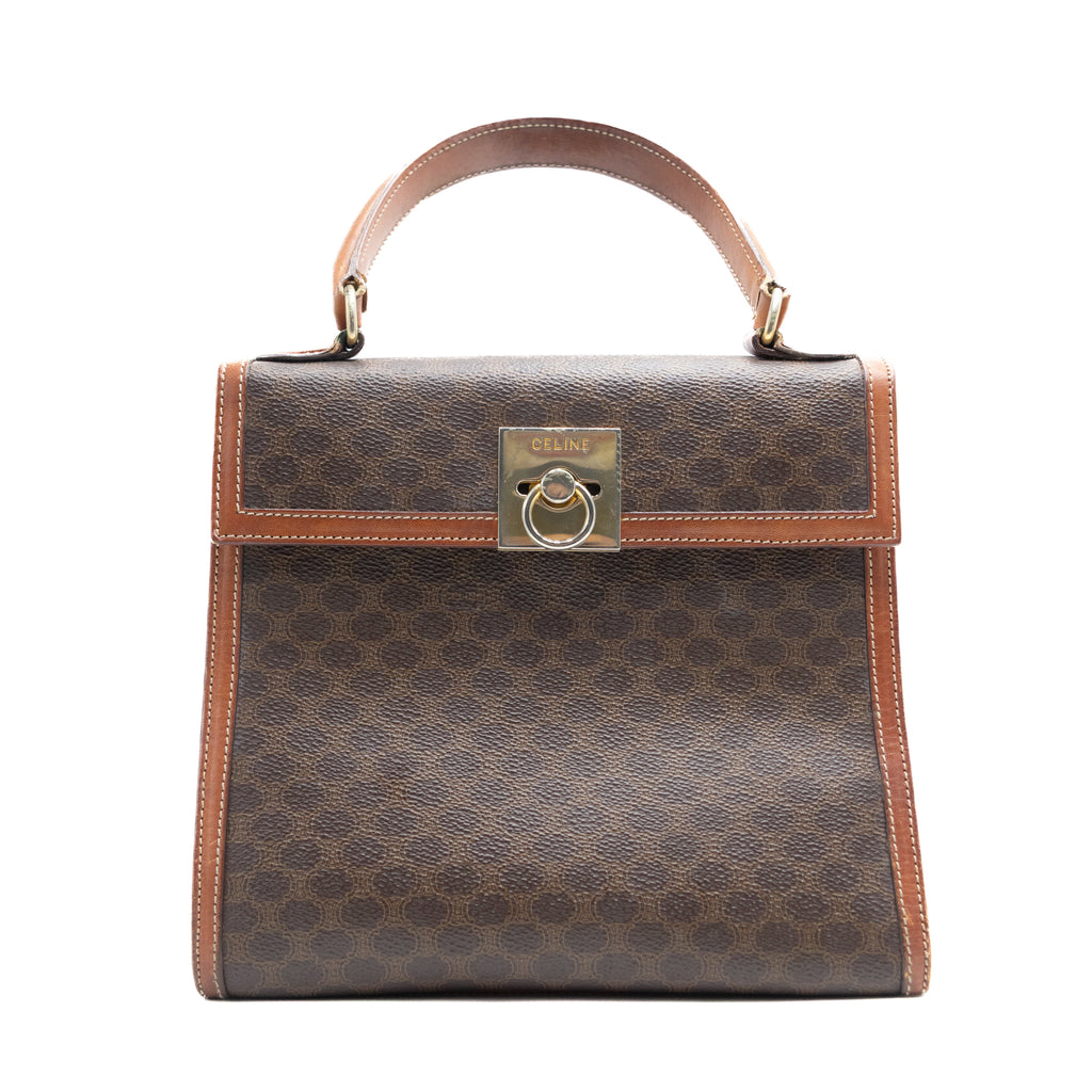 Celine Sac à main Blazon Marron