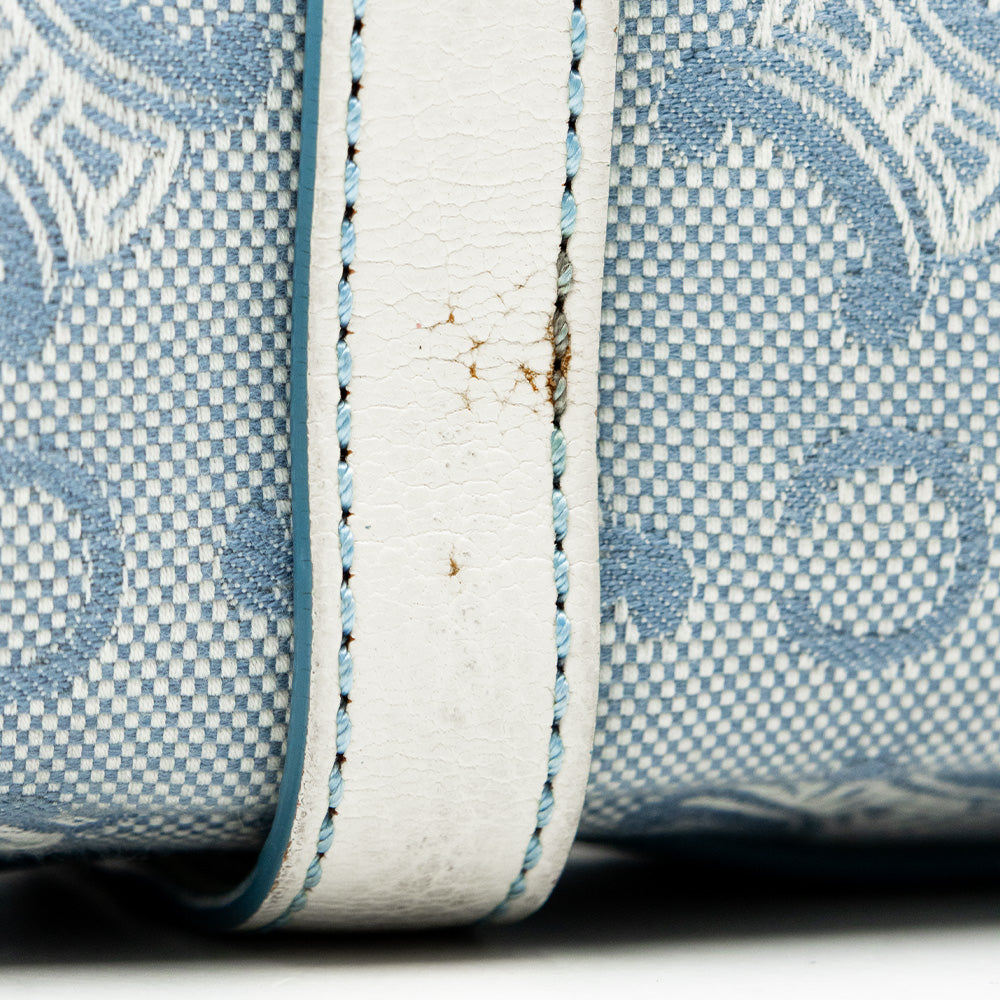 Céline Sac à main Macadam Canvas Bleu
