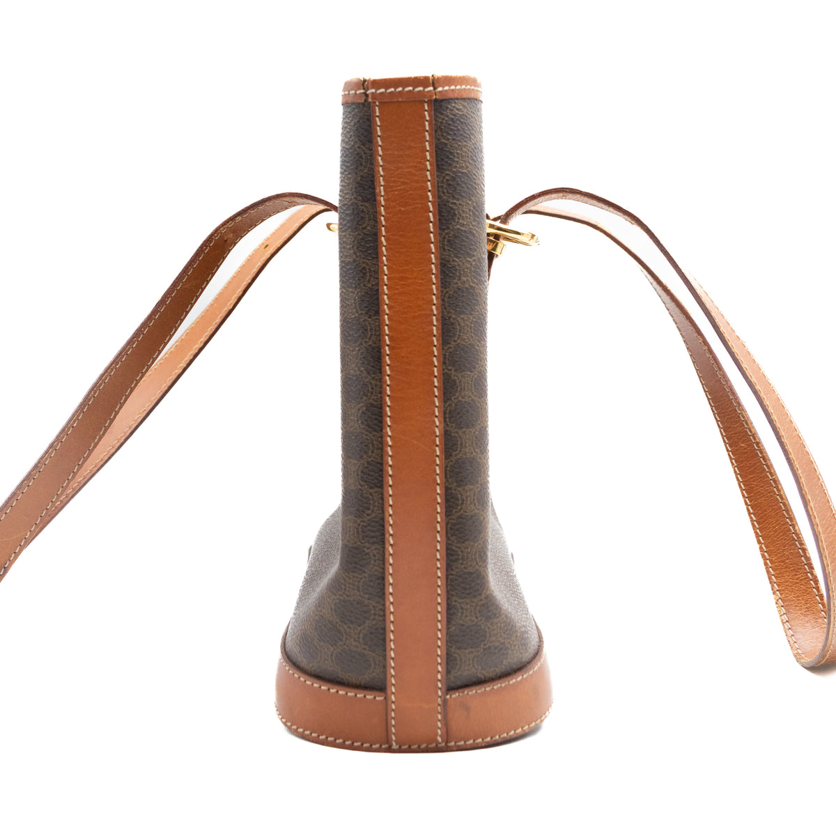 Celine Sac à main Sceau Macadam Marron