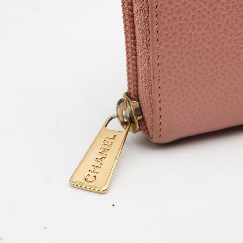 Chanel Portefeuille Rose