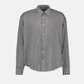 Ami Paris Chemise Rayée Gris