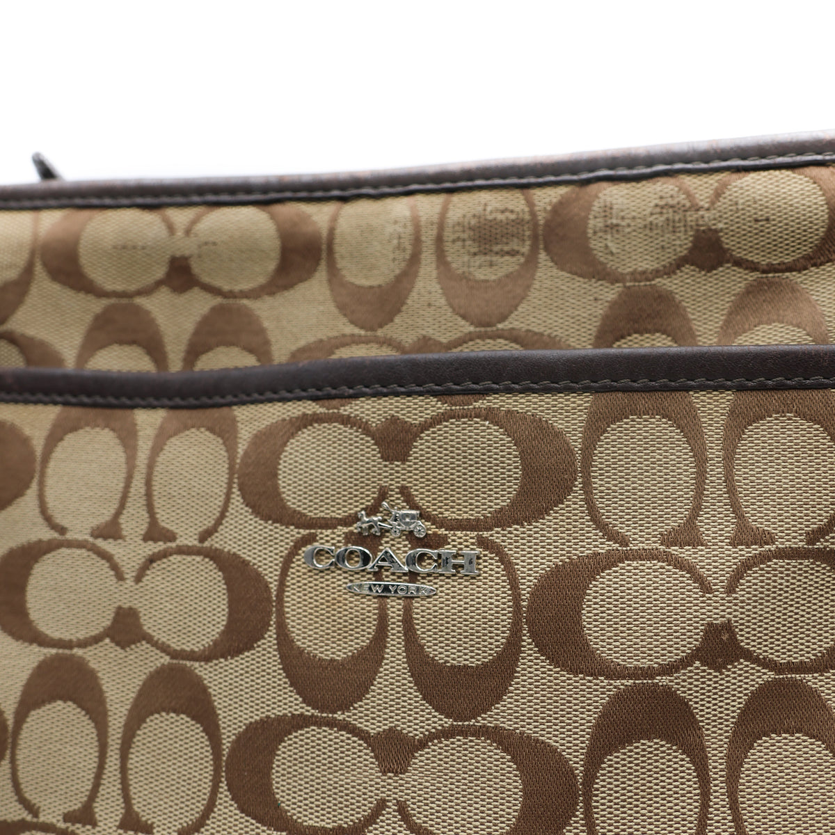Coach Sac à bandoulière Monogram Signature