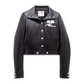 Courrèges Veste en Vinyle réédition noir