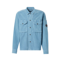 CP Company Surchemise Velours Cotelé Bleu Ciel