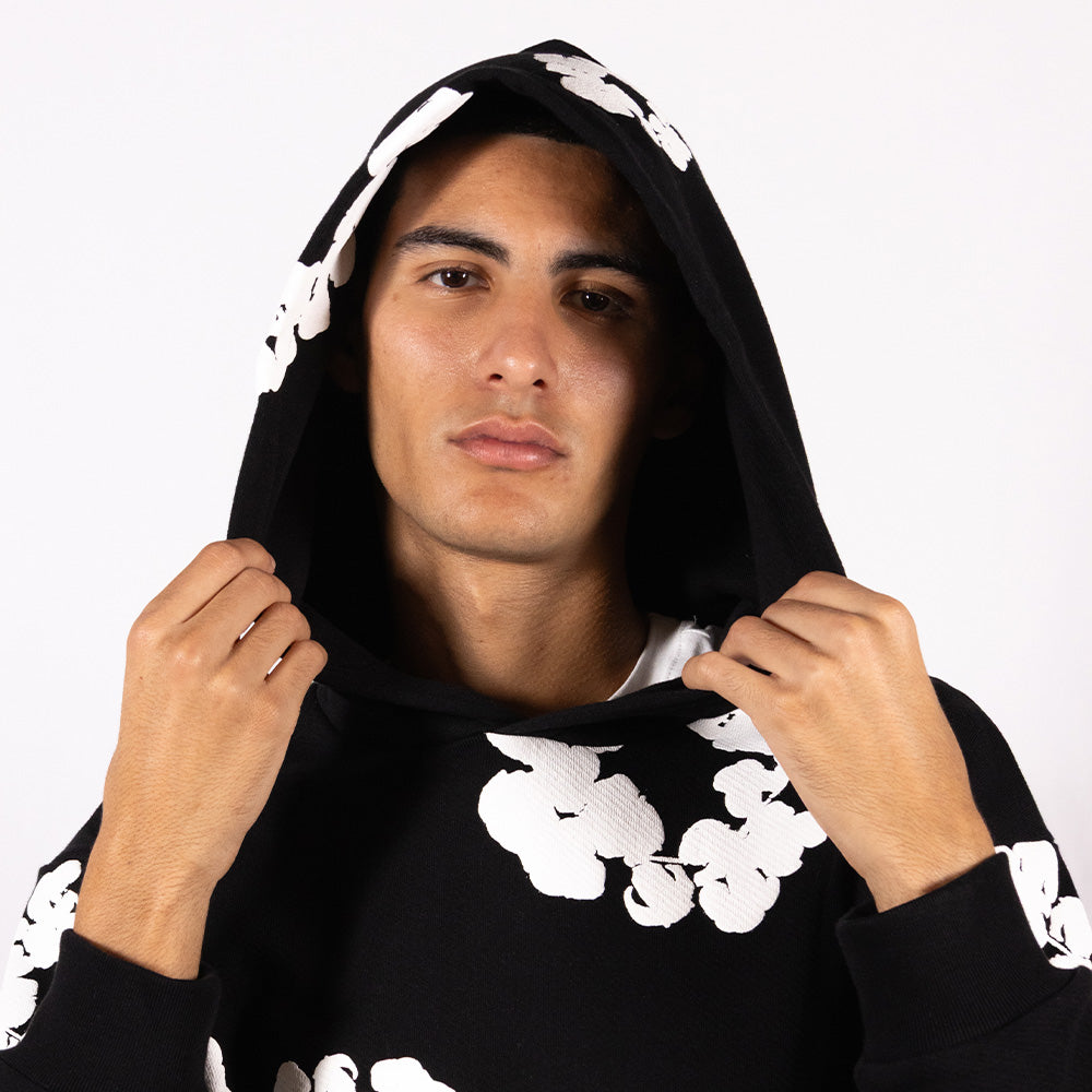 Denim Tears Hoodie The Cotton Wreath Noir