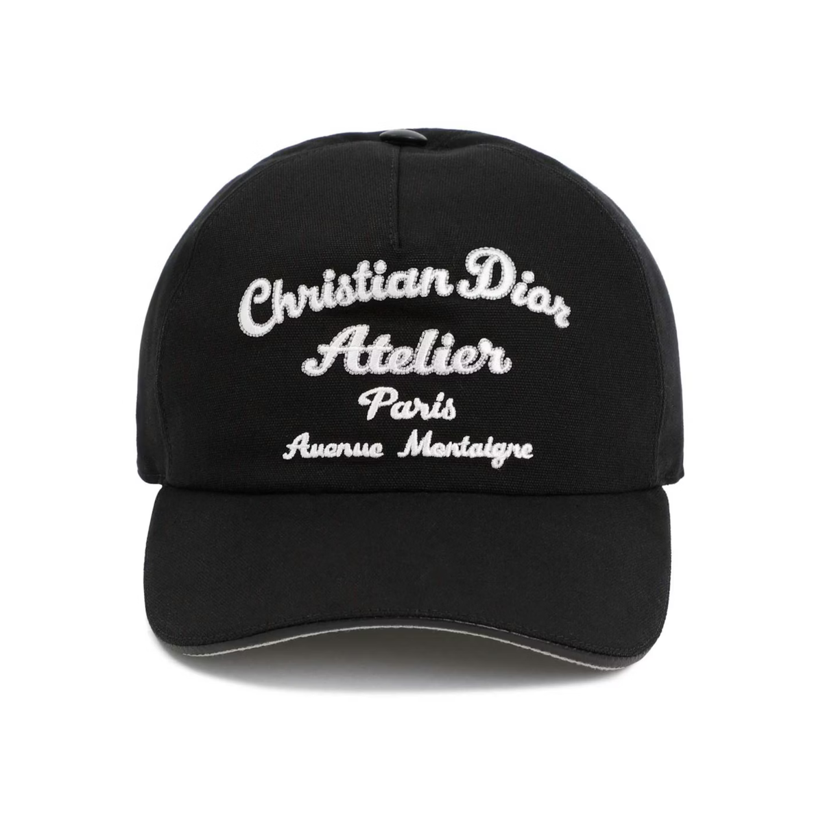 Dior Homme Logo Embroidered Baseball Cap