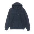 Dior Oblique Terry Cotton Hoodie Navy Blue