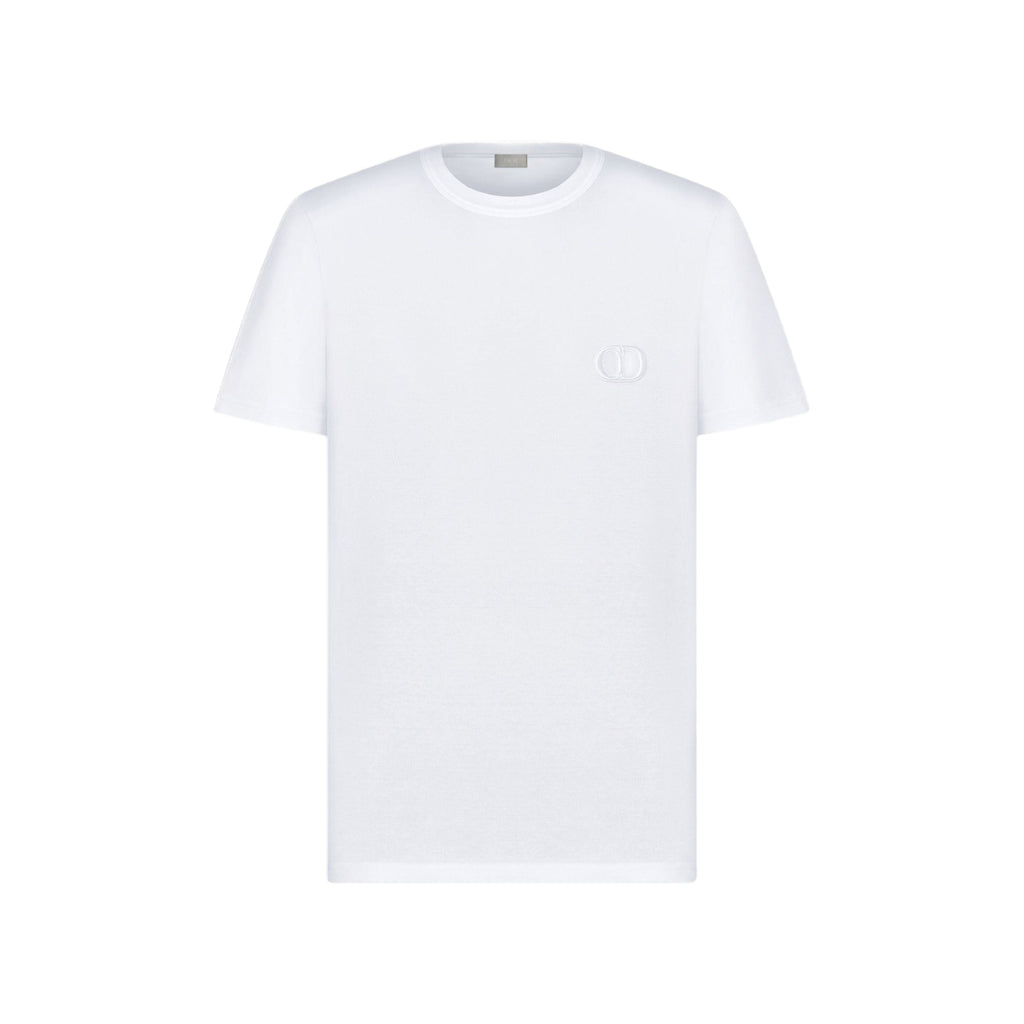 Dior T-Shirt Icon Logo Blanc