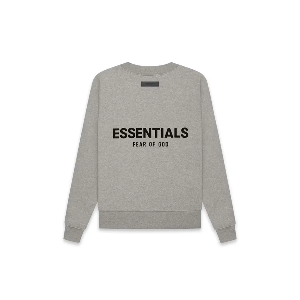 Essentials Crewneck Dark Oatmeal Gris Foncé Fear Of God
