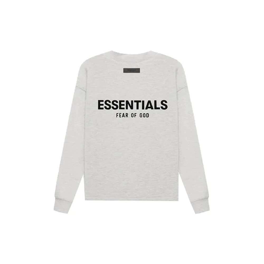 Essentials Crewneck Light Oatmeal Gris Clair Fear Of God