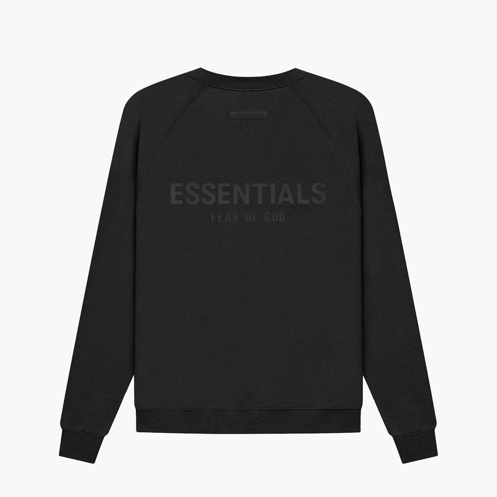 Essentials Crewneck Noir Stretch Limo Fear of God