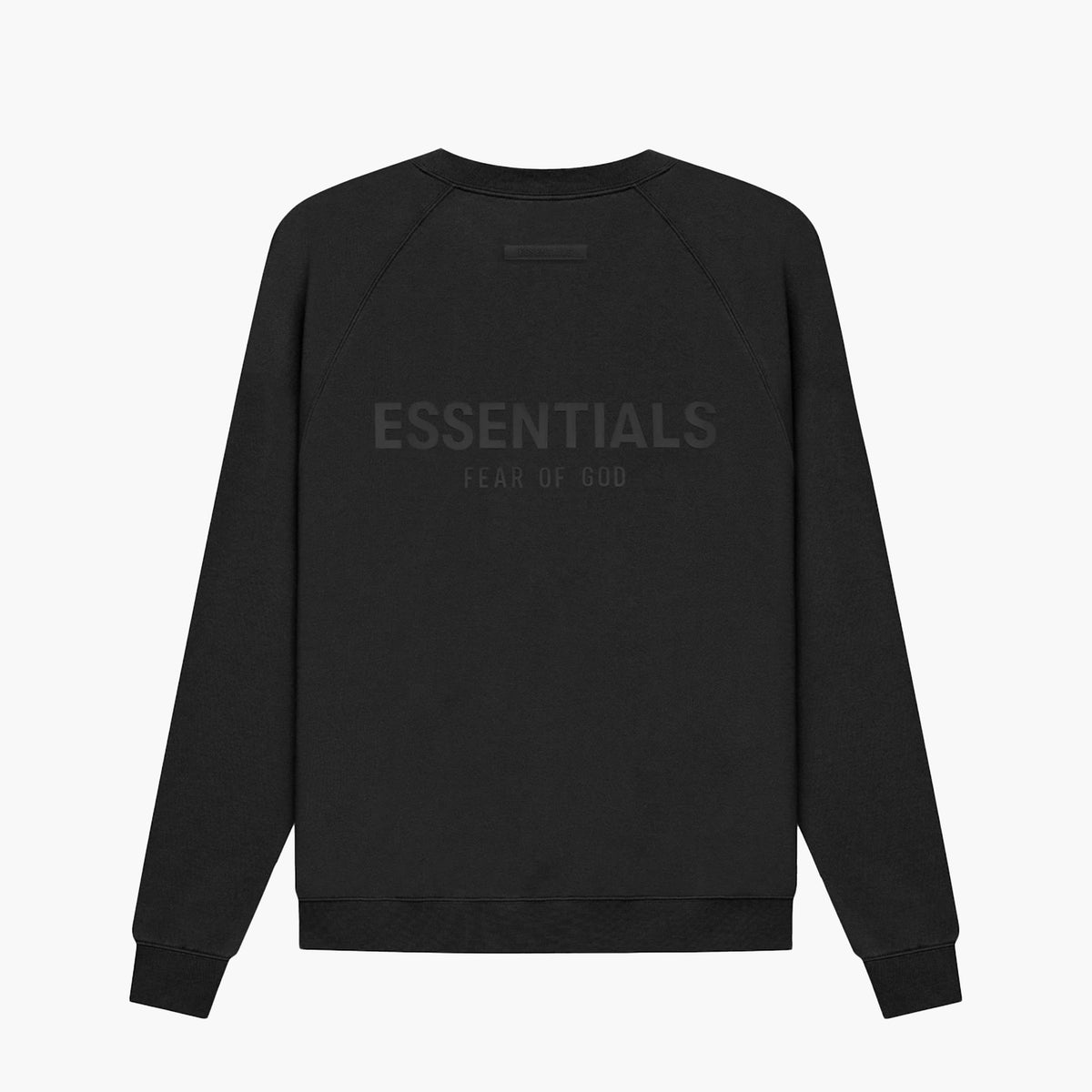 Essentials Crewneck Noir Stretch Limo Fear of God