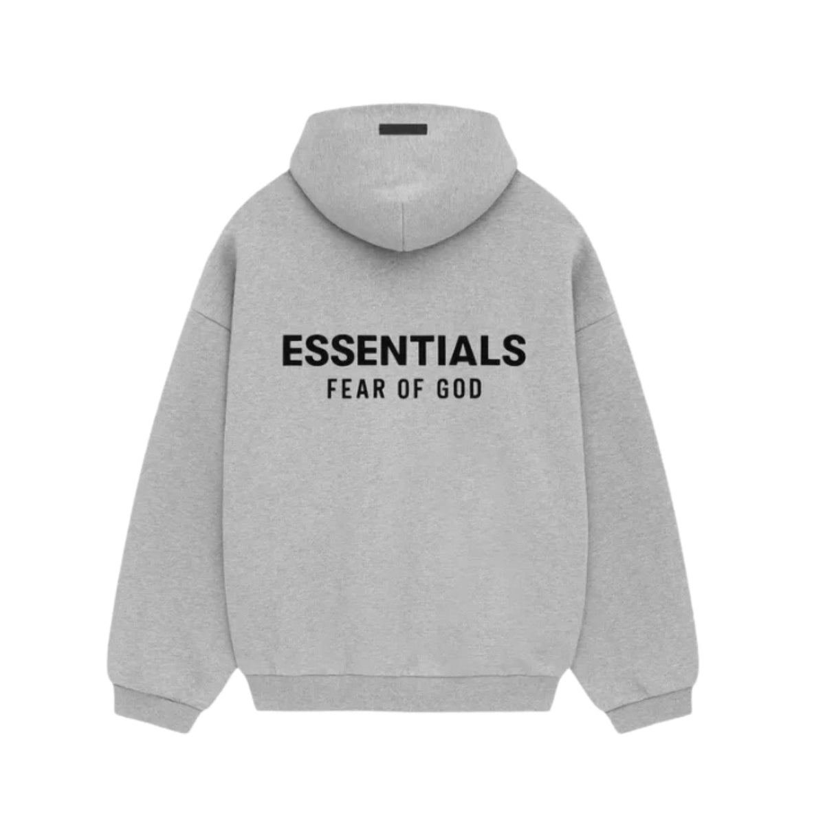 Essentials Hoodie Light Heather Gris Clair Fear Of God