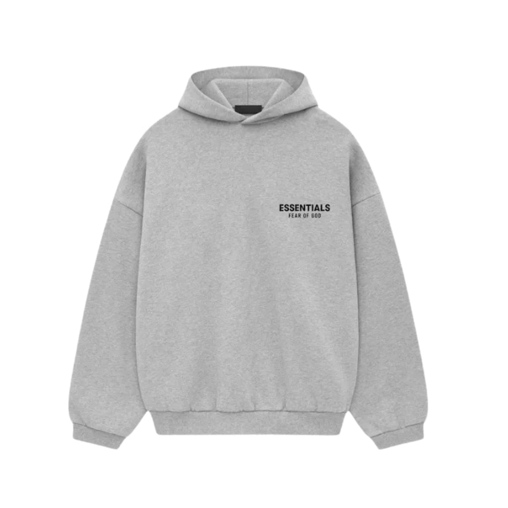 Essentials Hoodie Light Heather Gris Clair Fear Of God