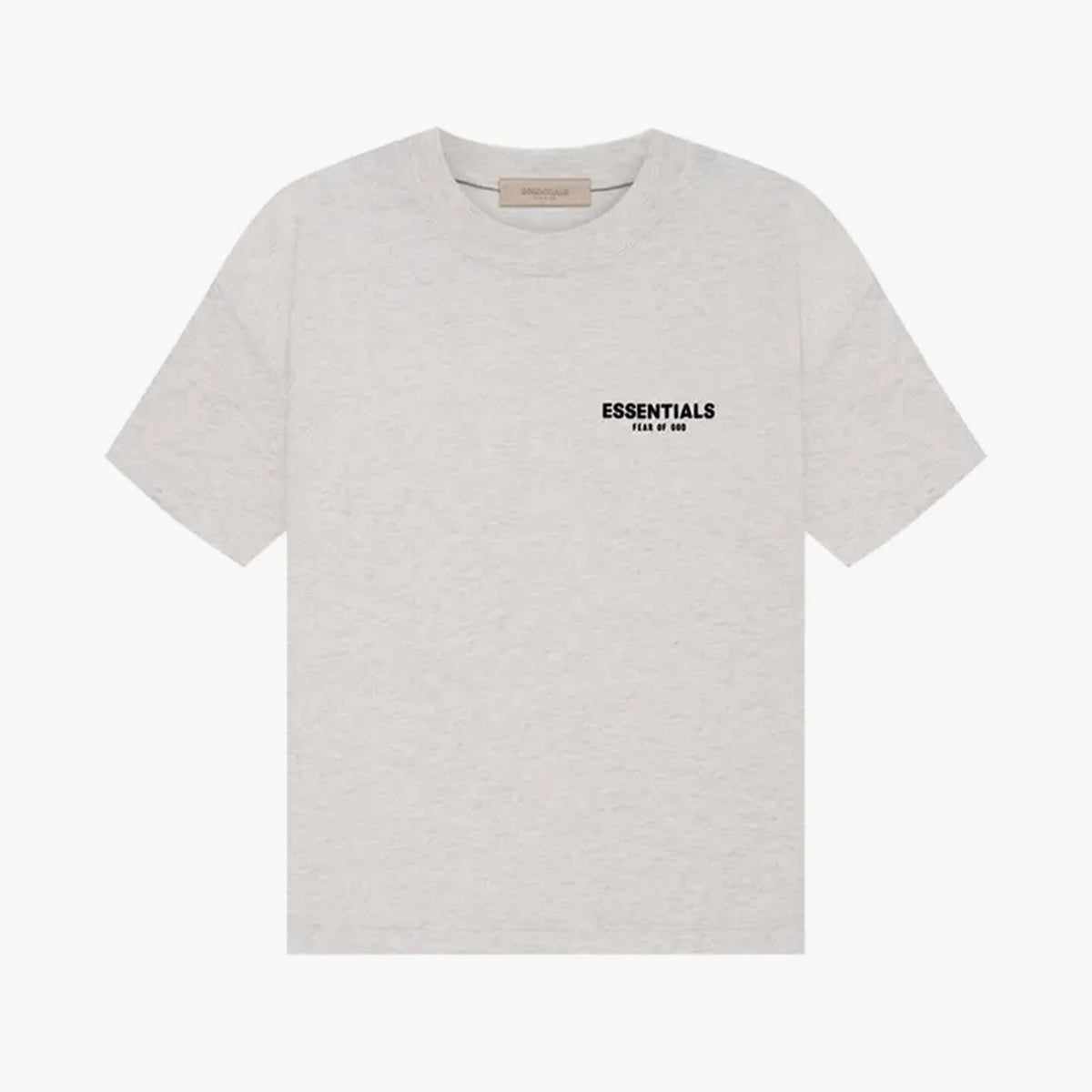 Essentials T-shirt Light Oatmeal Gris Clair Fear Of God