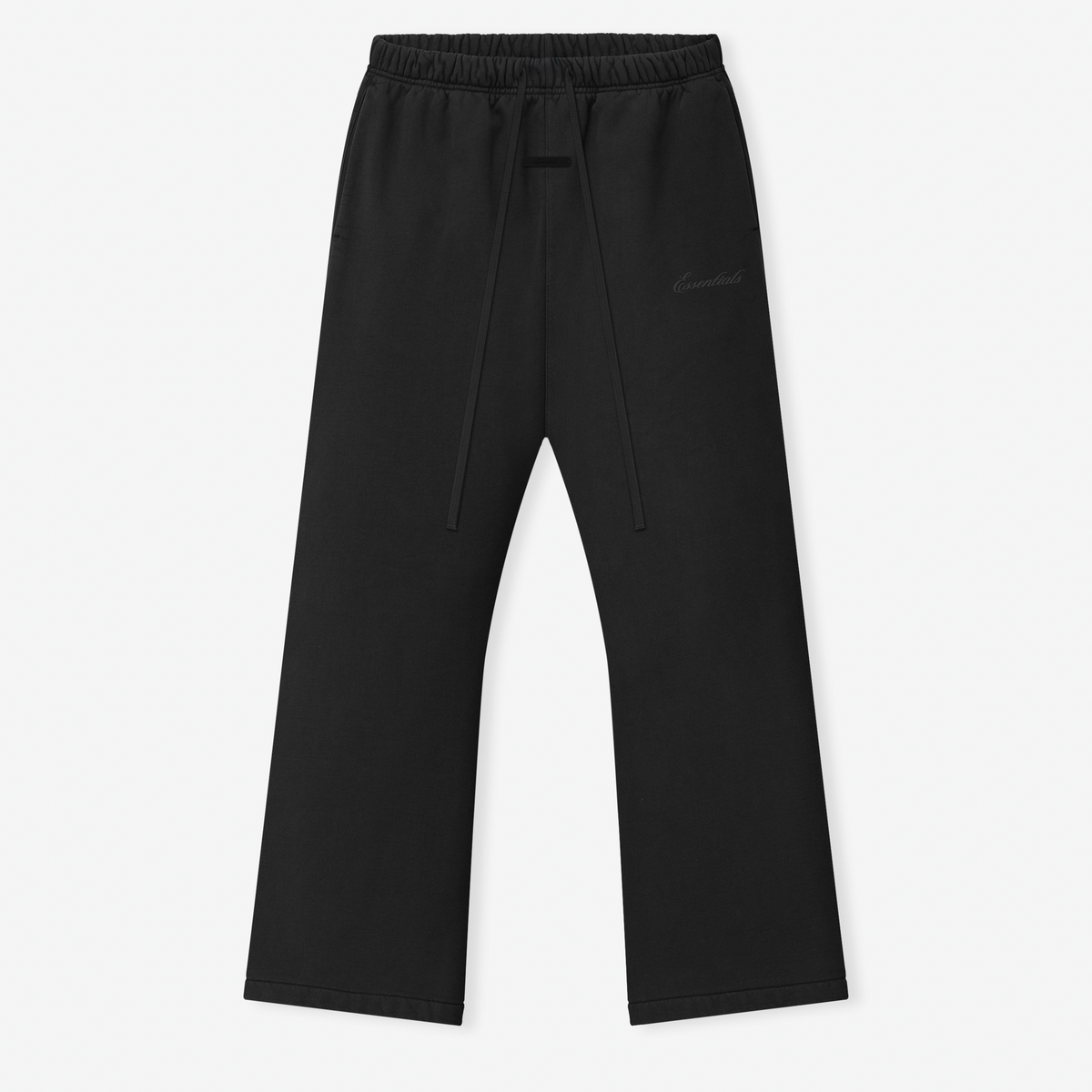 Essentials Signatures Faded Black Sweatpant Flare,Fear of God