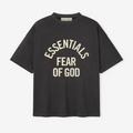 Essentials T-shirt Faded Black Campus 90'S Short Sleeve Fear of God