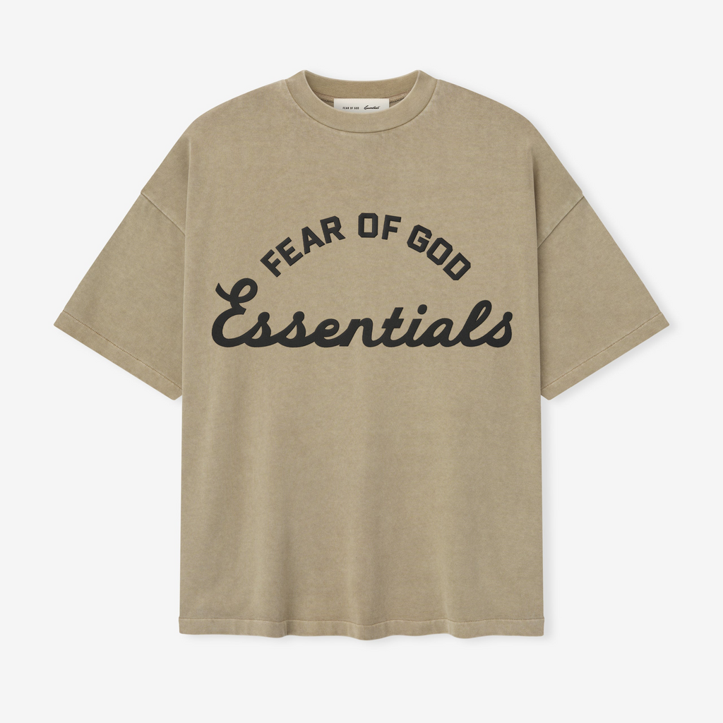 Essentials T-shirt Training 90'S Faded Dune Short Sleeve Fear of God