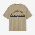 Essentials T-shirt Training 90'S Faded Dune Short Sleeve Fear of God