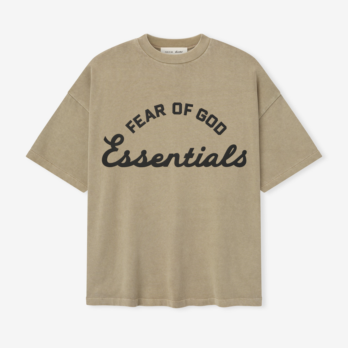 Essentials T-shirt Training 90'S Faded Dune Short Sleeve Fear of God