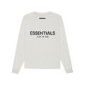 Essentials T-Shirt Manches Longues Light Oatmeal Gris