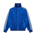Gucci x adidas GG Trefoil Jacquard Jacket 'Cobalt Blue'