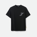 Jacquemus T-shirt Noir Logos Brodés
