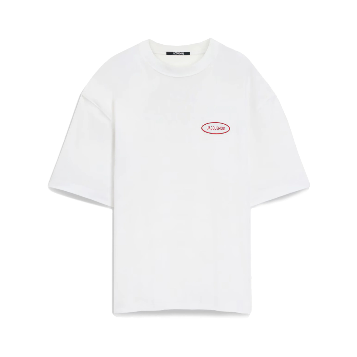 Jacquemus T-shirt Station Patch Blanc