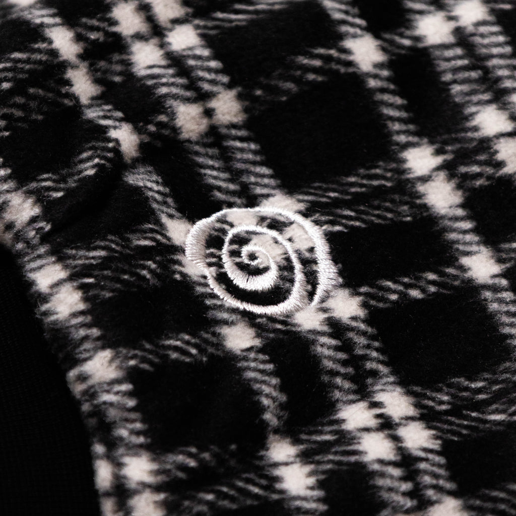 LOCKD Veste Puffer Tartan Noir