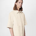 Louis Vuitton Chemise Denim Monogram Beige