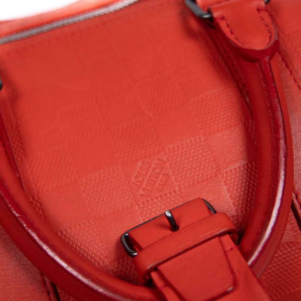 Louis Vuitton Keepall Bandoulière Monogram Rouge