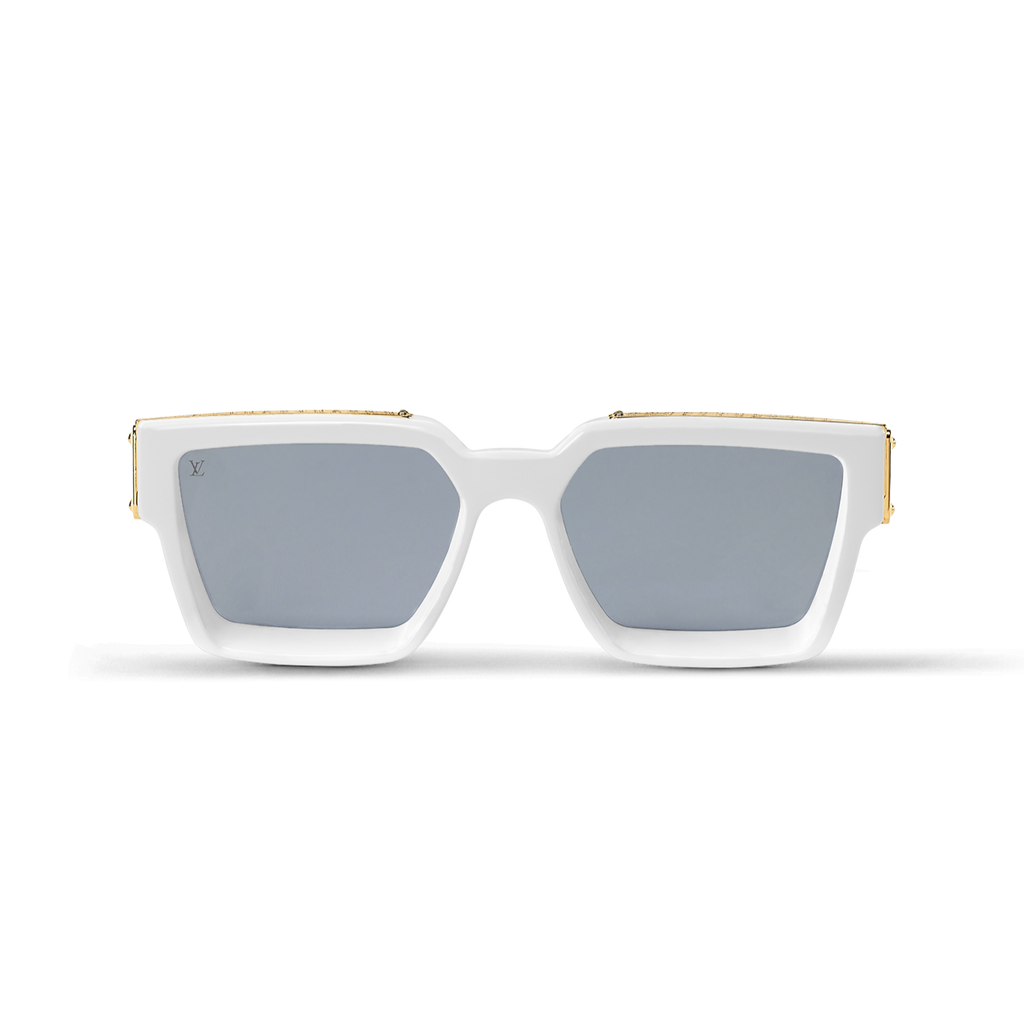 Louis Vuitton Lunettes de Soleil 1.1 Millionaires Blanc / Or