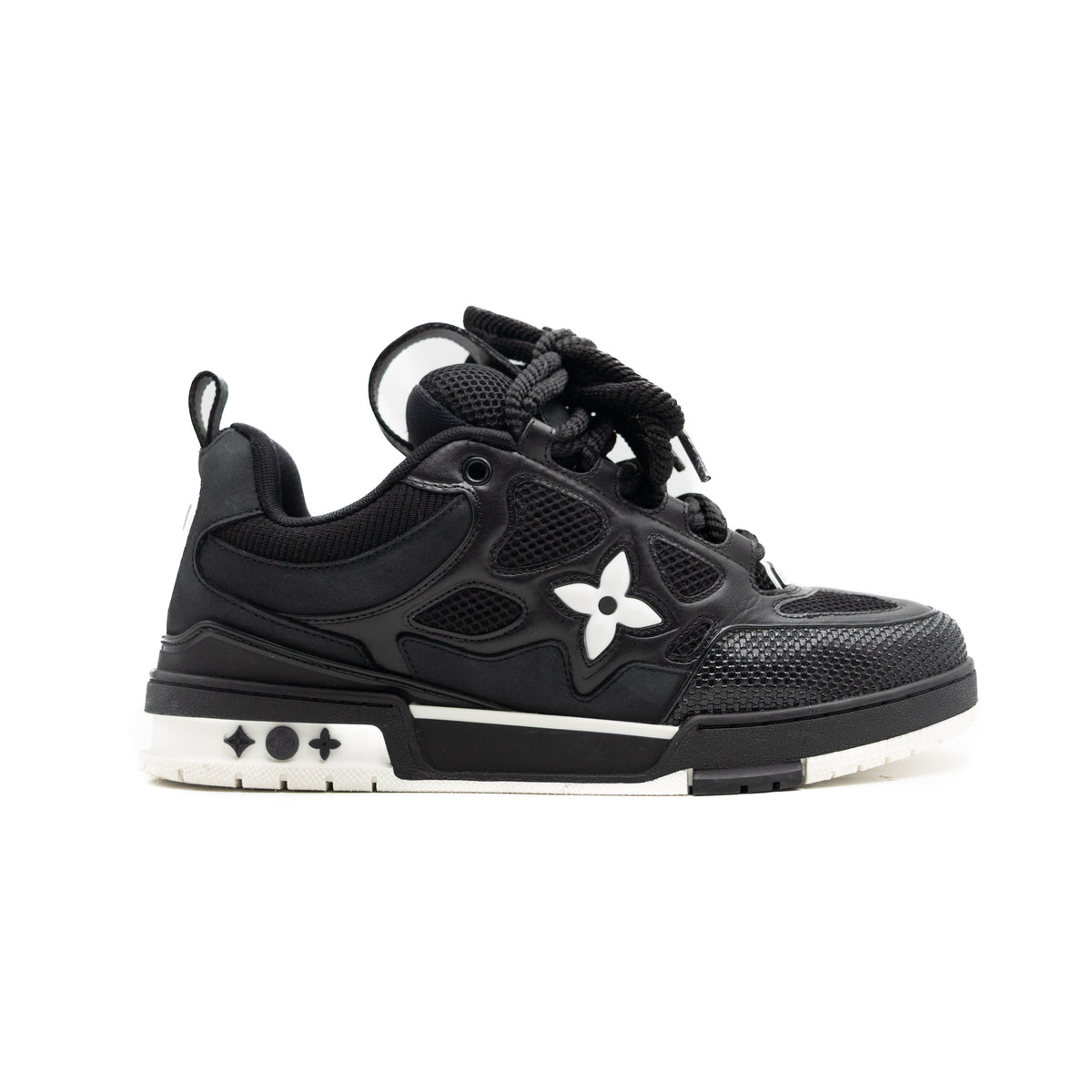Louis Vuitton LV Skate Sneaker Black White