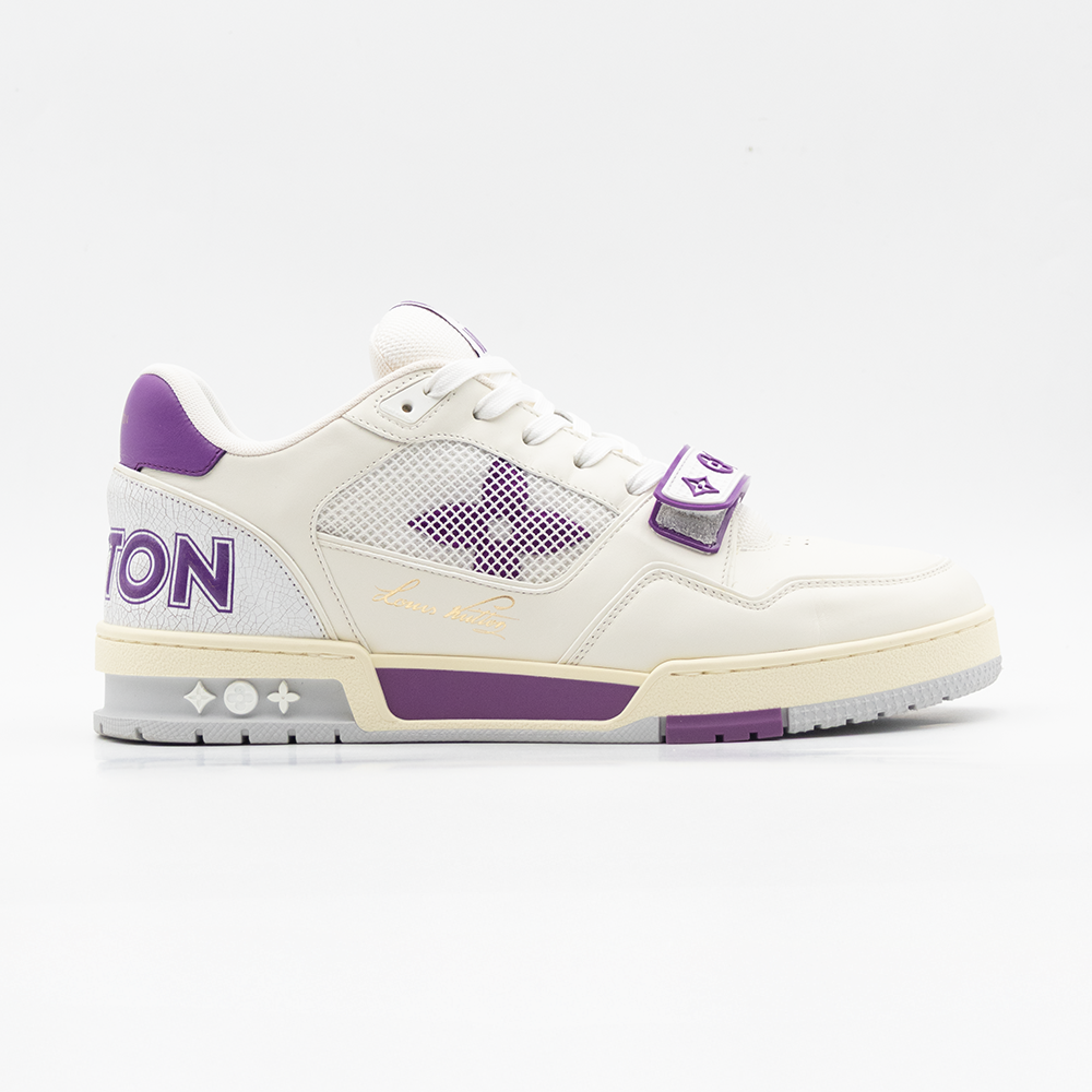Louis Vuitton Lv Trainer Violet Mesh