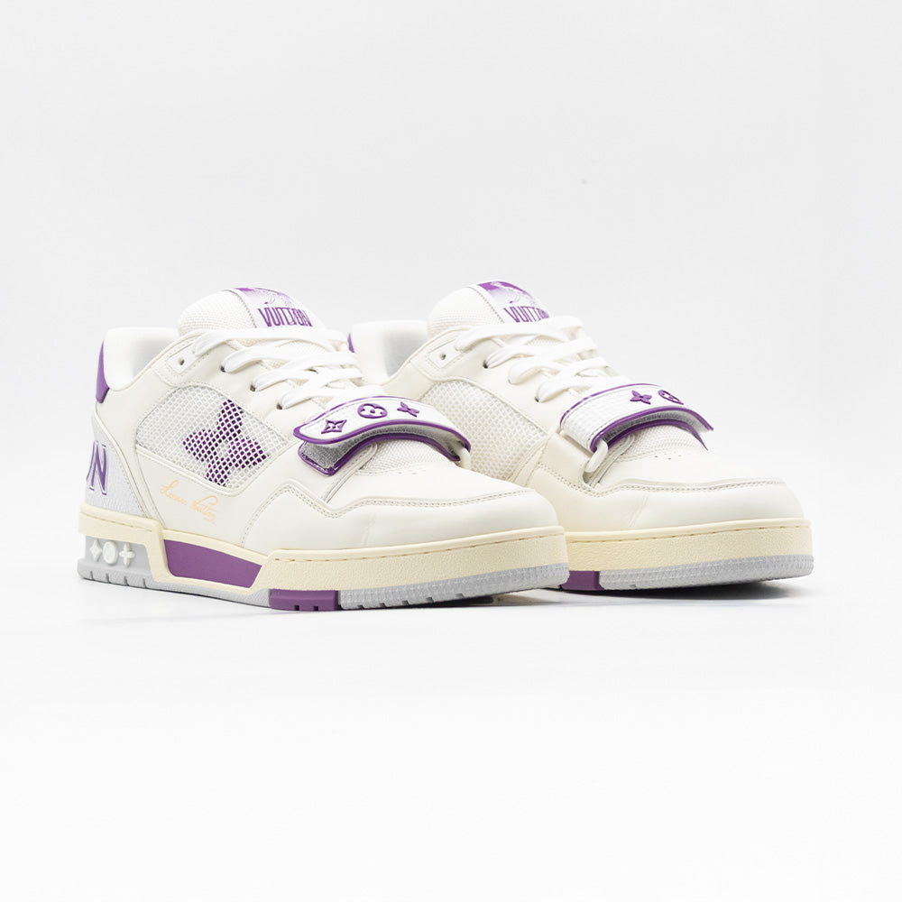 Louis Vuitton Lv Trainer Violet Mesh
