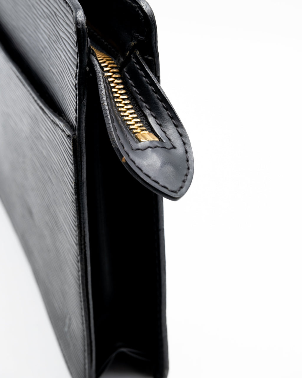 Louis Vuitton Pochette Cuir Epi Noir