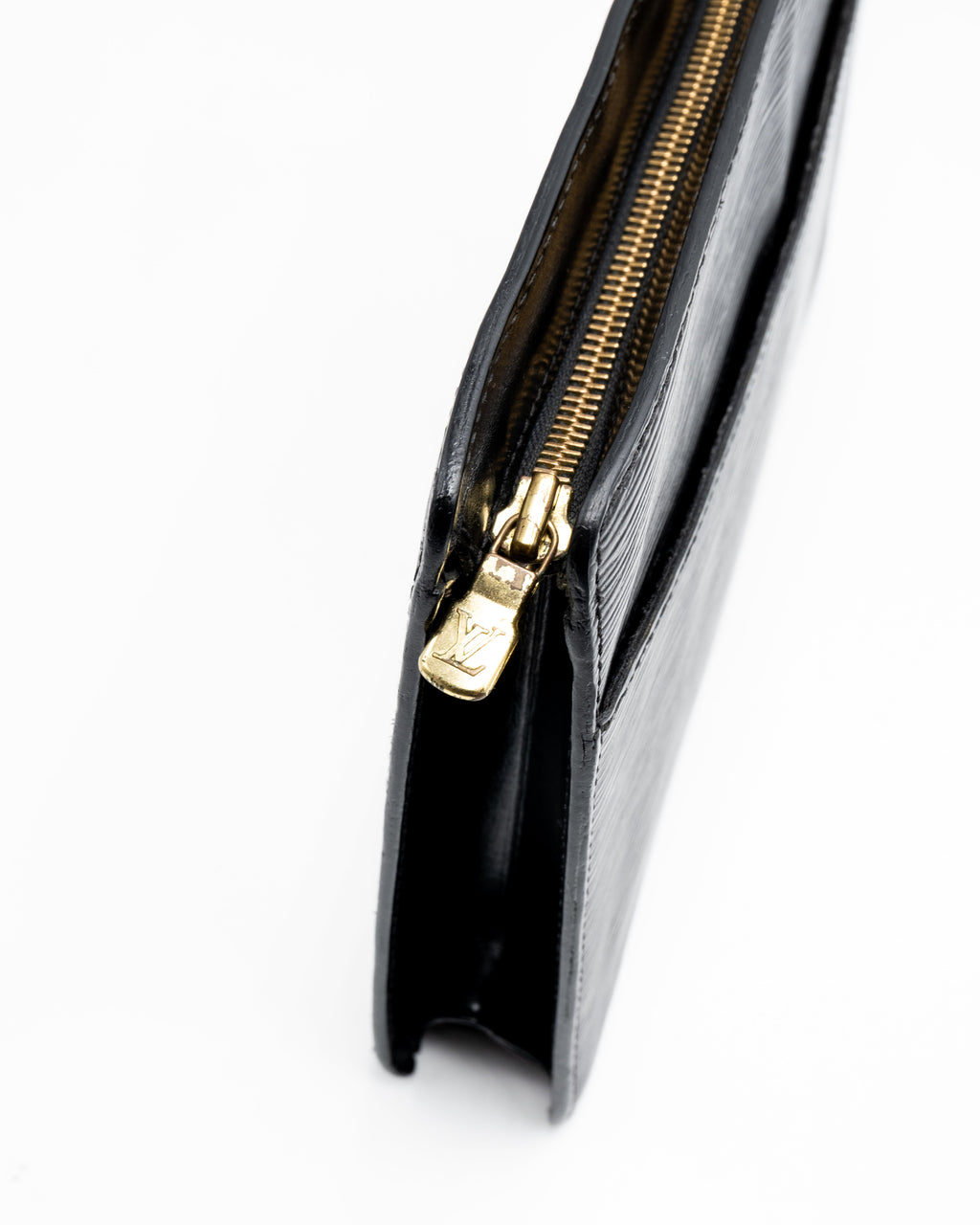 Louis Vuitton Pochette Cuir Epi Noir