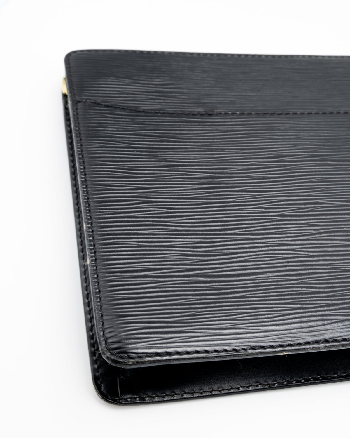 Louis Vuitton Pochette Cuir Epi Noir